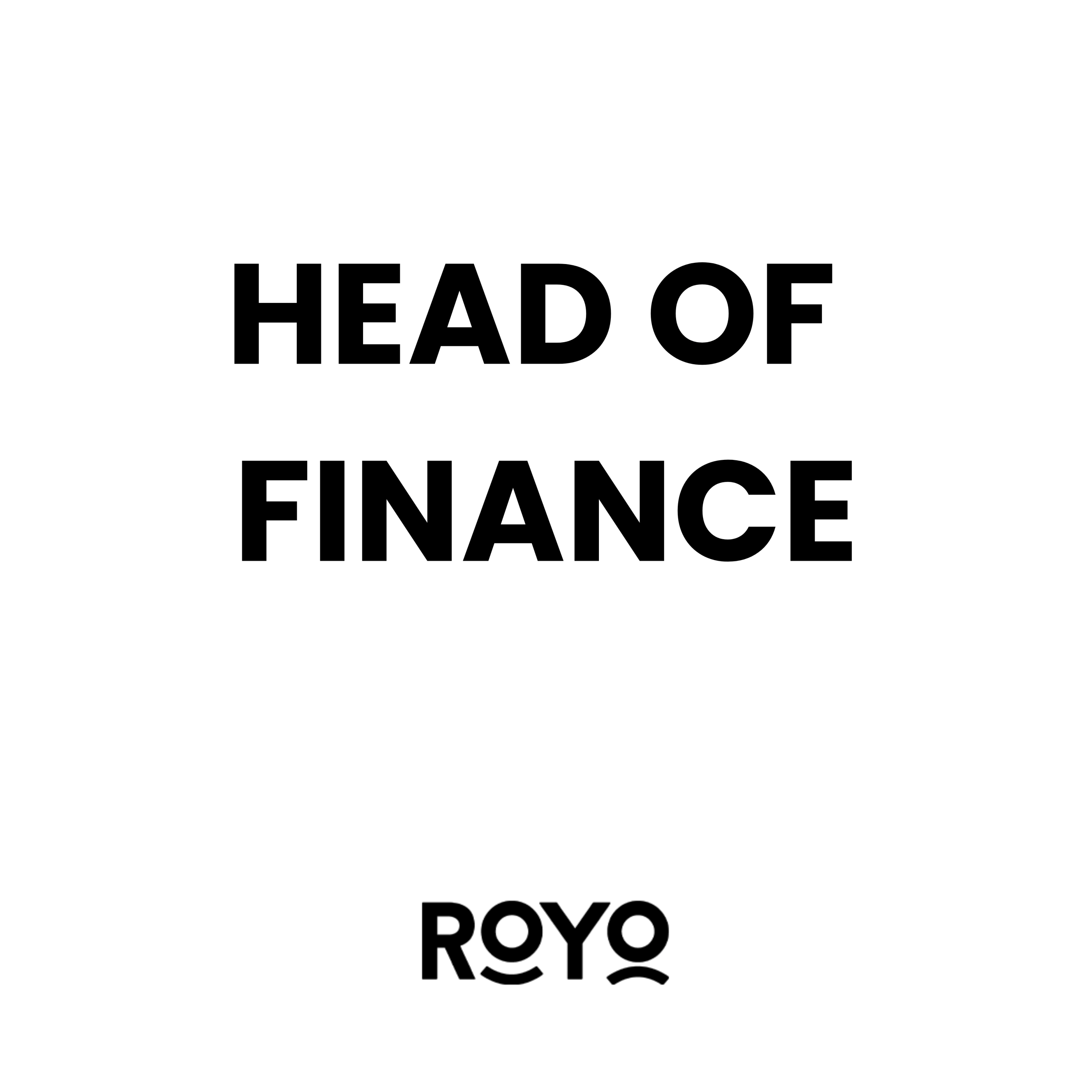 Head of Finance